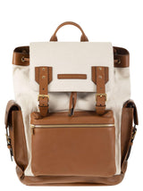 Brunello Cucinelli City Backpack In Leather And Fabric - Men - Piano Luigi