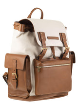 Brunello Cucinelli City Backpack In Leather And Fabric - Men - Piano Luigi