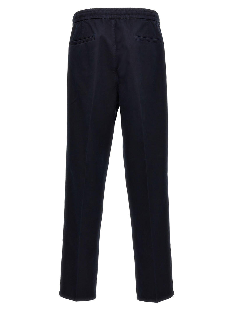 Brunello Cucinelli Cotton Drawstring Pants - Men - Piano Luigi