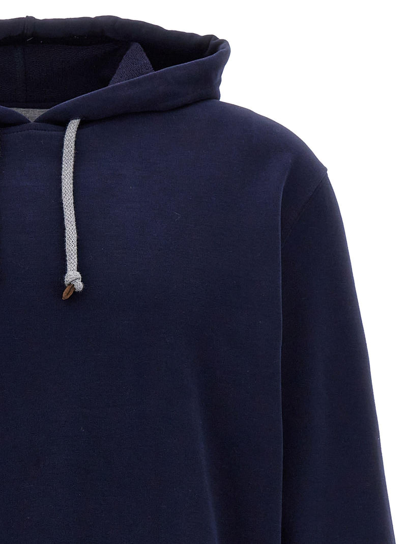 Brunello Cucinelli Cotton Hoodie - Men - Piano Luigi