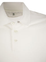 Brunello Cucinelli Cotton Jersey Polo Shirt - Men - Piano Luigi