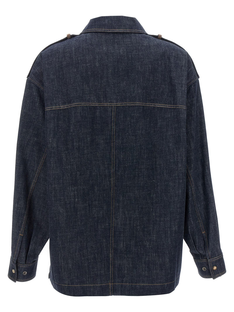 Brunello Cucinelli Denim Shirt - Women - Piano Luigi