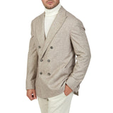 Brunello Cucinelli Double-breasted Wool Jacket - Men - Piano Luigi