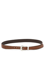 Brunello Cucinelli Embossed Buckle Belt - Men - Piano Luigi