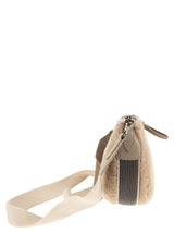 Brunello Cucinelli Fleecy Bag In Virgin Wool And Cashmere - Women - Piano Luigi