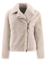 Brunello Cucinelli Fur Zipped Jacket - Women - Piano Luigi