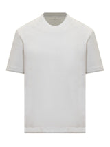 Brunello Cucinelli Jersey T-shirt With Ribbed Hem - Men - Piano Luigi