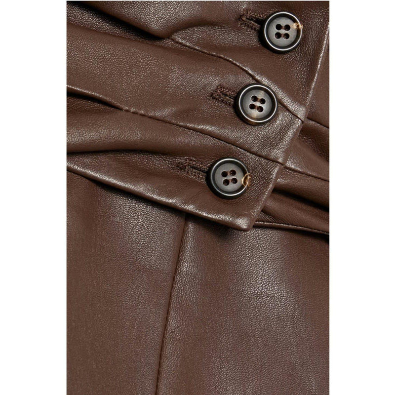 Brunello Cucinelli Leather Skirt - Women - Piano Luigi