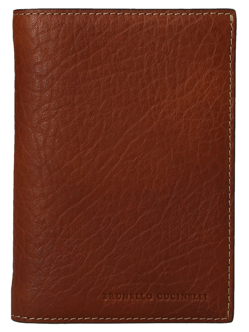 Brunello Cucinelli Leather Wallet - Men - Piano Luigi