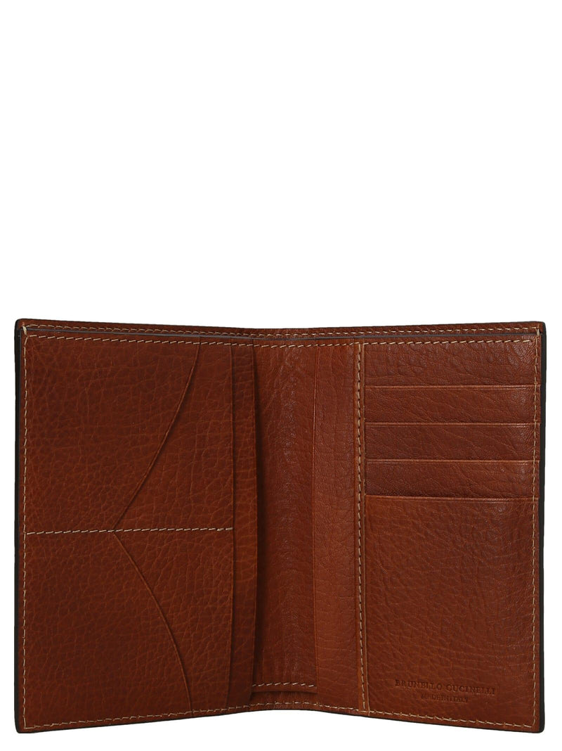 Brunello Cucinelli Leather Wallet - Men - Piano Luigi