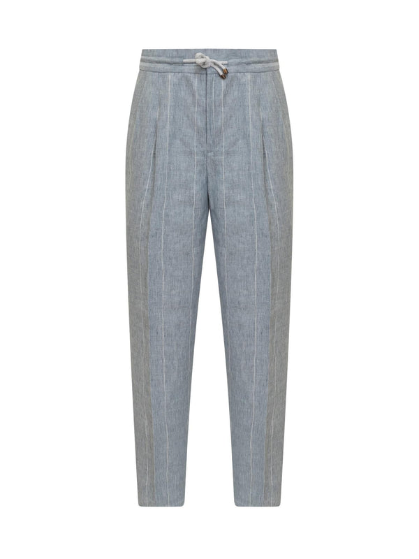 Brunello Cucinelli Leisure Pants With Dart - Men - Piano Luigi