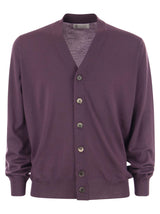 Brunello Cucinelli Lightweight Virgin Wool And Cashmere Cardigan - Men - Piano Luigi