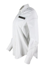 Brunello Cucinelli Long-sleeved Shirt In Strech Poplin - Women - Piano Luigi