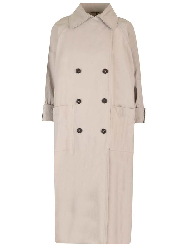 Brunello Cucinelli Long Trench Coat - Women - Piano Luigi