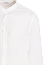 Brunello Cucinelli Mandarin Collar Shirt - Men - Piano Luigi