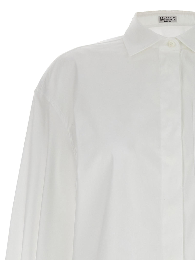 Brunello Cucinelli monile Poplin Shirt - Women - Piano Luigi