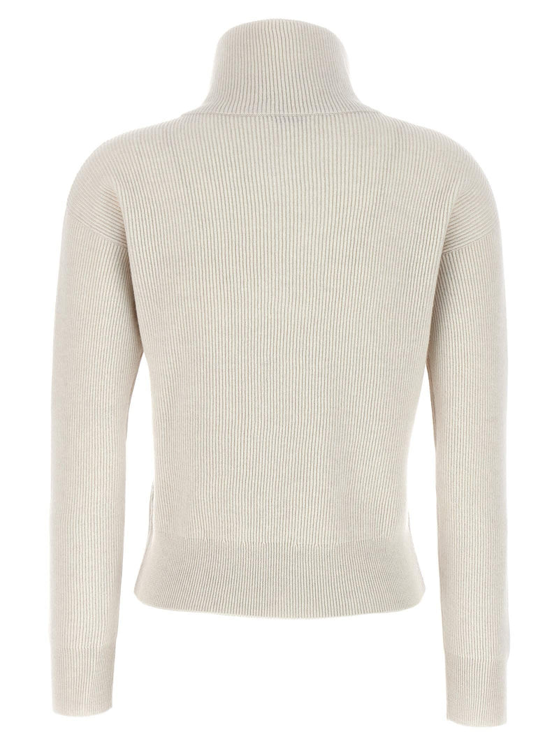 Brunello Cucinelli monile Zip-up Sweater - Women - Piano Luigi