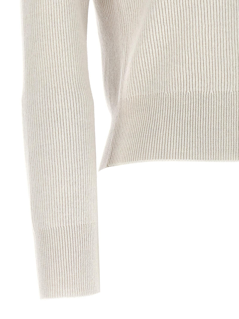 Brunello Cucinelli monile Zip-up Sweater - Women - Piano Luigi