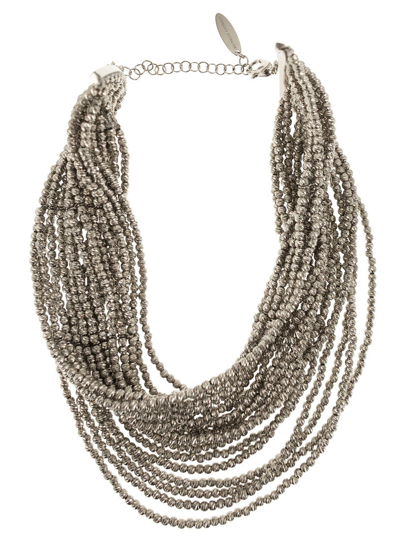 Brunello Cucinelli Necklace In 925 Silver - Women - Piano Luigi