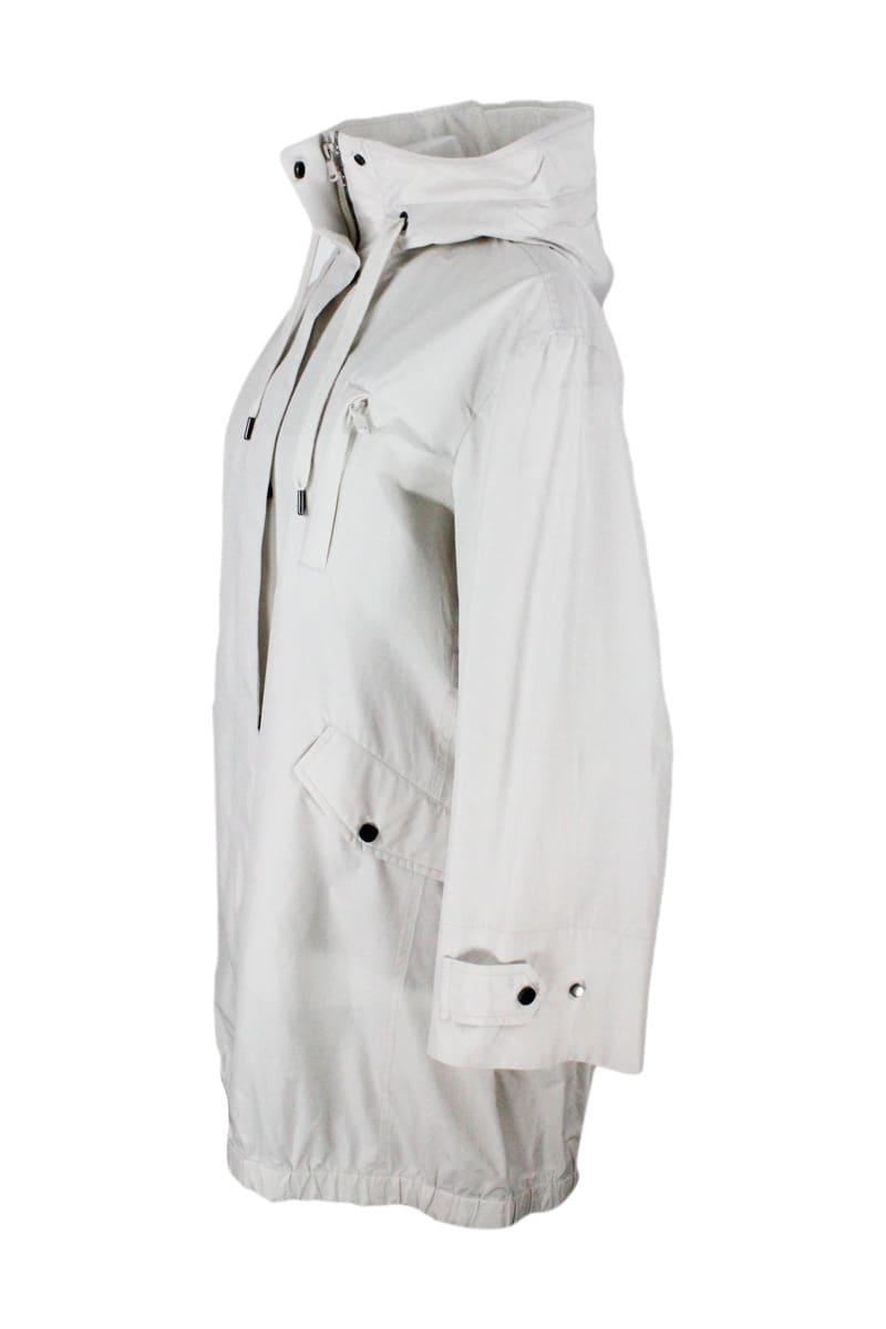 Brunello Cucinelli Outerwear With Hood - Women - Piano Luigi