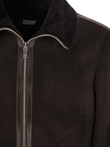 Brunello Cucinelli Pilot Jacket In Suede Shearling - Men - Piano Luigi