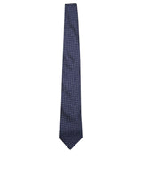 Brunello Cucinelli Polka Dot Whit/blue Tie - Men - Piano Luigi