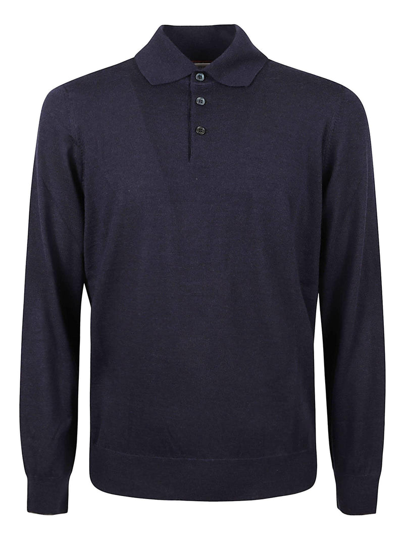 Brunello Cucinelli Polo Sweater - Men - Piano Luigi