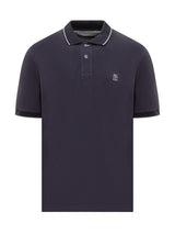 Brunello Cucinelli Polo With Logo - Men - Piano Luigi