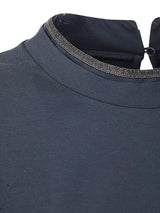 Brunello Cucinelli Round Neck T-shirt - Women - Piano Luigi