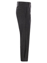 Brunello Cucinelli Sartoria Wool And Cashmere Trousers - Women - Piano Luigi