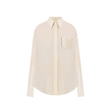 Brunello Cucinelli Silk-blend Shirt - Women - Piano Luigi