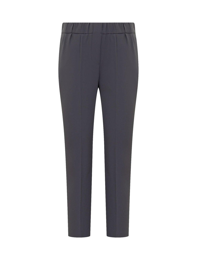 Brunello Cucinelli Silk Pants - Women - Piano Luigi