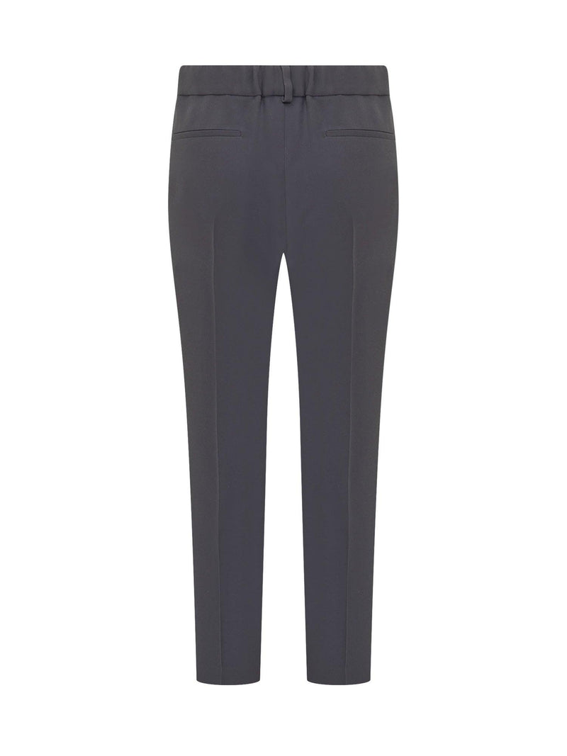 Brunello Cucinelli Silk Pants - Women - Piano Luigi