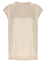 Brunello Cucinelli Silk Top - Women - Piano Luigi