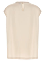 Brunello Cucinelli Silk Top - Women - Piano Luigi