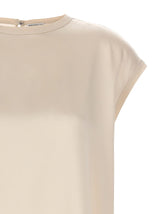 Brunello Cucinelli Silk Top - Women - Piano Luigi