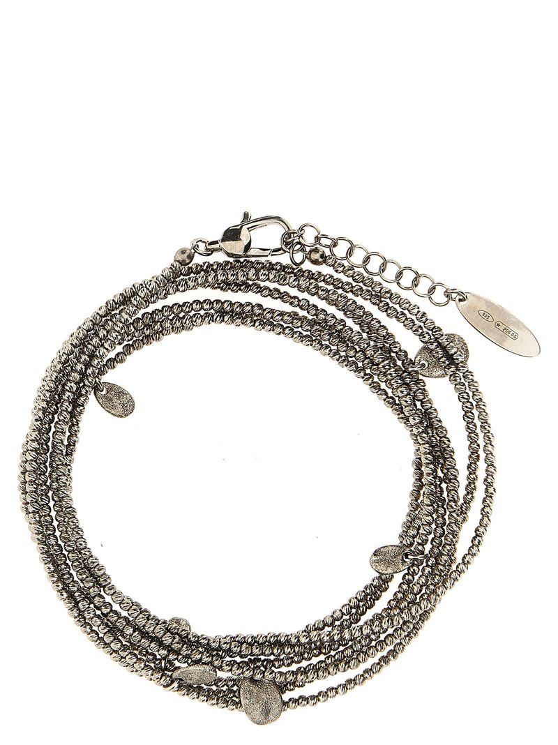 Brunello Cucinelli Silver Bracelet - Women - Piano Luigi