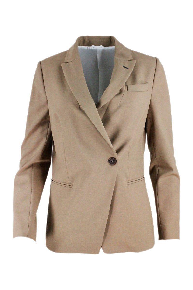 Brunello Cucinelli Single Breasted Tailored Blazer - Women - Piano Luigi