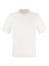 Brunello Cucinelli Slim Fit Crew-neck T-shirt In Lightweight Cotton Jersey - Men - Piano Luigi