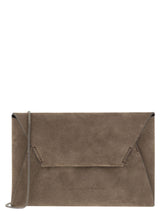 Brunello Cucinelli Suede Envelope Bag - Women - Piano Luigi