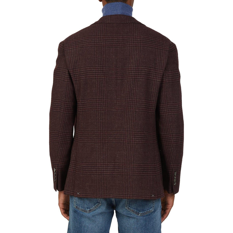 Brunello Cucinelli Tartan Wool Jacket - Men - Piano Luigi