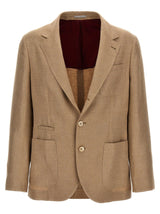 Brunello Cucinelli Unlined Single-breasted Blazer - Men - Piano Luigi