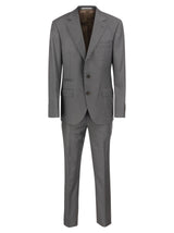 Brunello Cucinelli Virgin Wool Grisaille Dress - Men - Piano Luigi