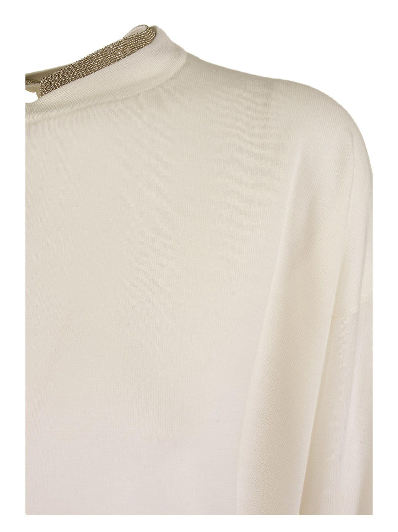 Brunello Cucinelli Wooland Cashmere Sweater - Women - Piano Luigi