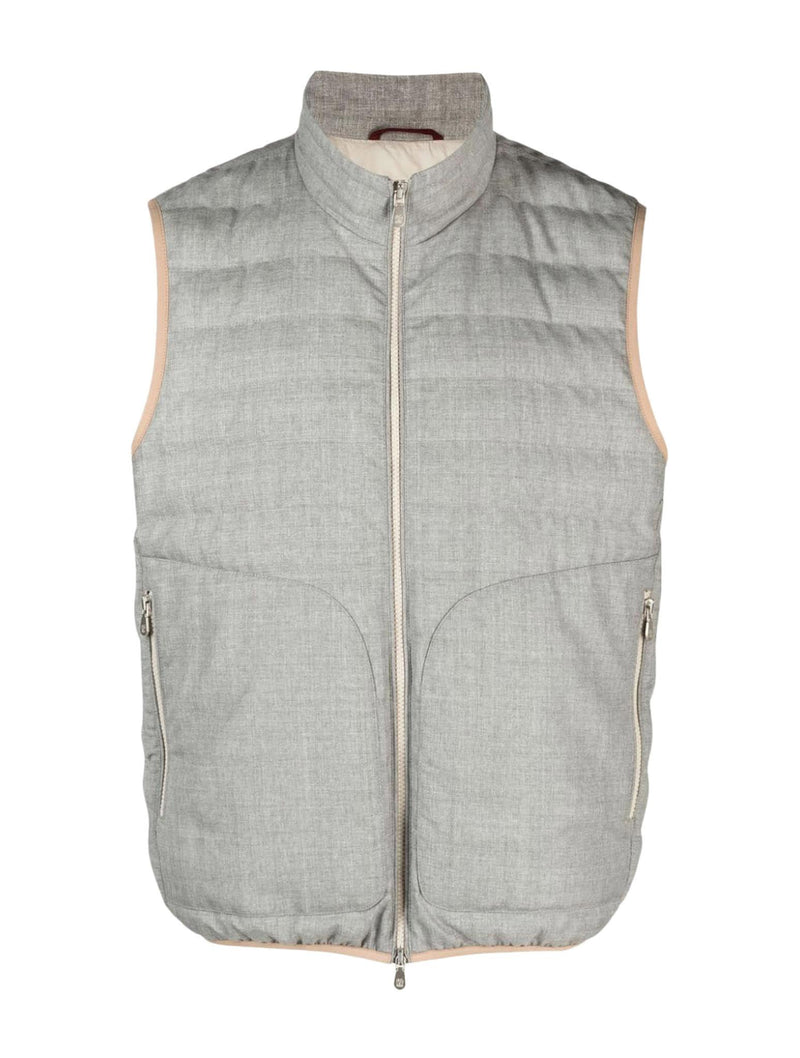 Brunello Cucinelli Wr Padded Vest - Men - Piano Luigi