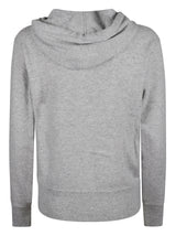 Brunello Cucinelli Zip Fitted Hoodie - Women - Piano Luigi