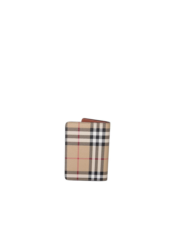 Burberry Archive Beige Passport Case - Women - Piano Luigi