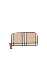 Burberry Archive Beige Zippered Cardholder - Women - Piano Luigi