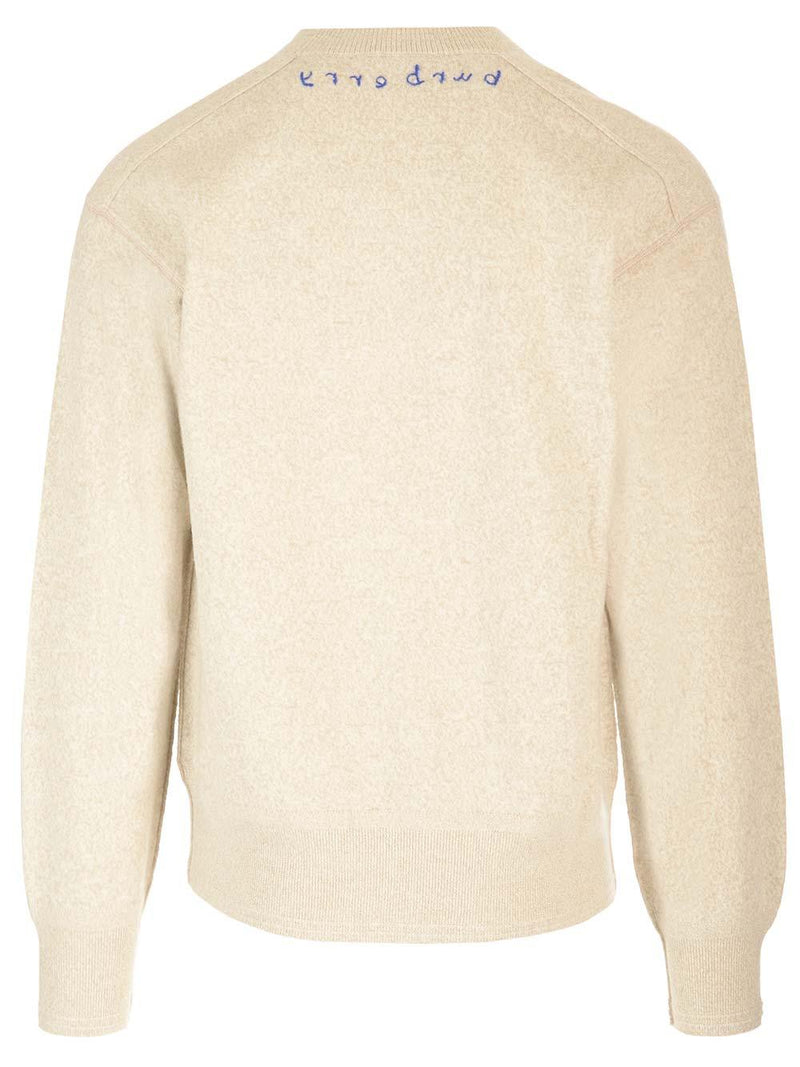 Burberry Beige Wool Sweater - Men - Piano Luigi