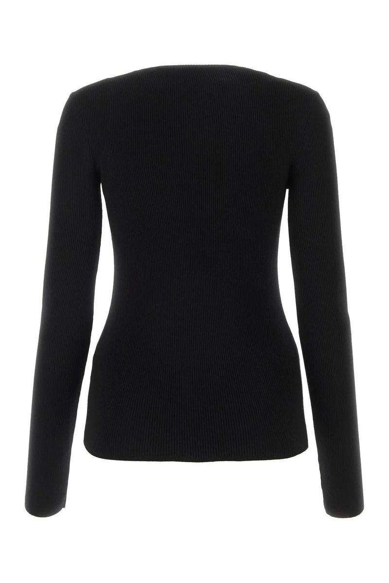 Burberry Black Wool Blend Sweater - Women - Piano Luigi